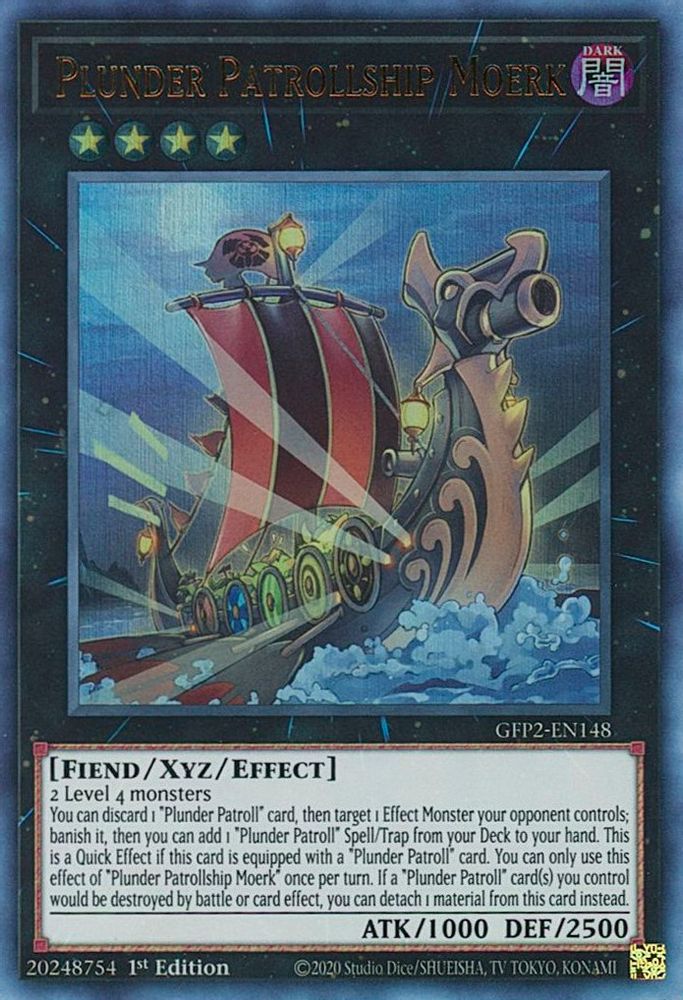 Plunder Patrollship Moerk (GFP2-EN148) - Ultra Rare