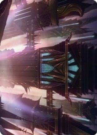 Skybridge Towers Art Card (ASSNC-037) - Art Series: Streets of New Capenna