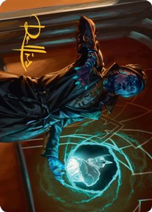 Kamiz, Obscura Oculus Art Card (Gold-Stamped Signature) (ASSNC-041) - Art Series: Streets of New Capenna