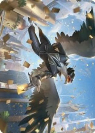 Skyboon Evangelist Art Card (ASSNC-051) - Art Series: Streets of New Capenna