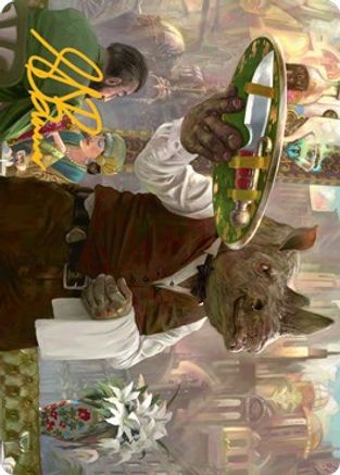 Killer Service Art Card (Gold-Stamped Signature) (ASSNC-062) - Art Series: Streets of New Capenna