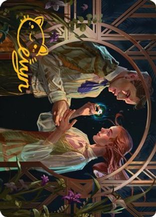 Prosperous Partnership Art Card (Gold-Stamped Signature) (ASSNC-063) - Art Series: Streets of New Capenna