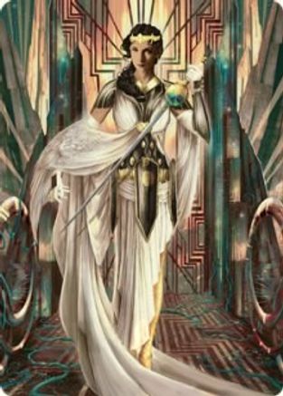 Elspeth Resplendent Art Card (64/81) (ASSNC-064) - Art Series: Streets of New Capenna