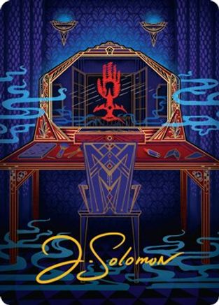 Obscura Charm Art Card (Gold-Stamped Signature) (ASSNC-073) - Art Series: Streets of New Capenna