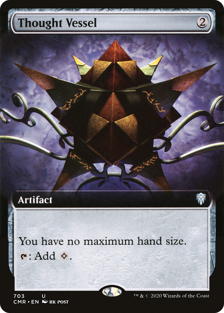Récipient de pensée (art étendu) [Commander Legends] 