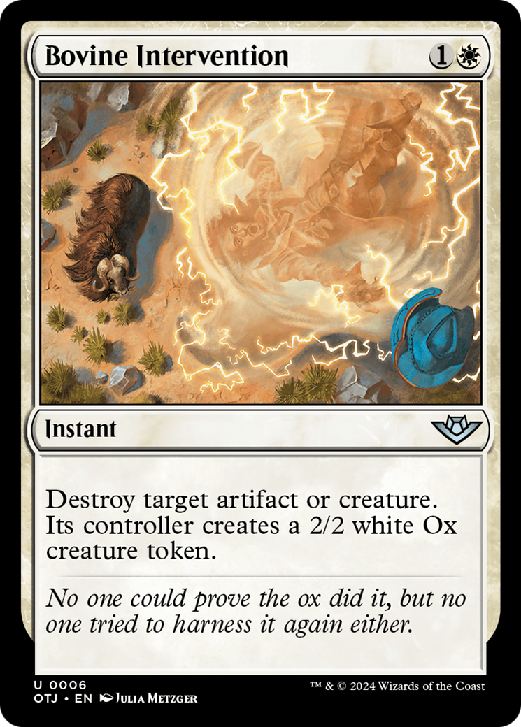 Intervention bovine [Hors la loi de Thunder Junction] 