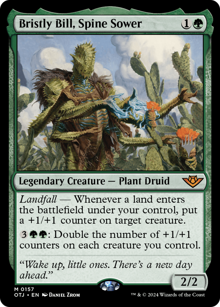 Bristly Bill, Spine Sower (Pack promotionnel) [Promotions des hors-la-loi de Thunder Junction] 