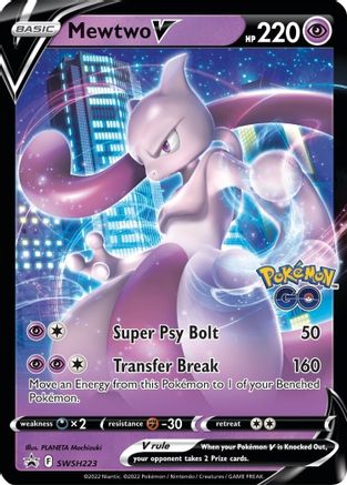 Mewtwo V SWSH223  - Holofoil - Promo