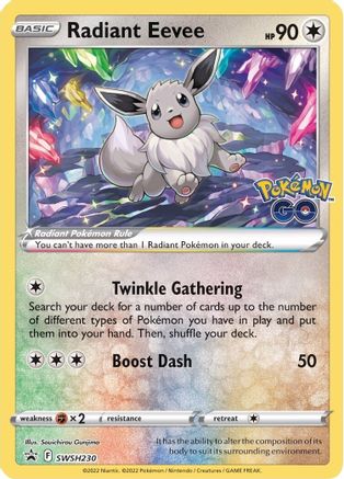 Radiant Eevee SWSH230  - Holofoil - Promo