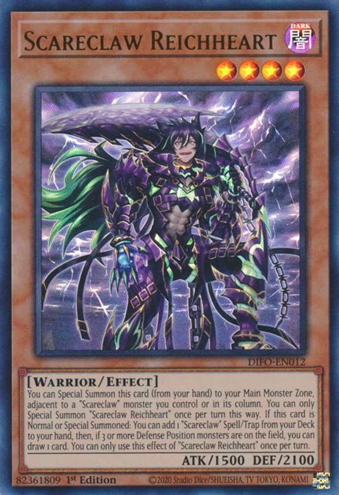 Scareclaw Reichheart (DIFO-EN012) - Ultra Rare