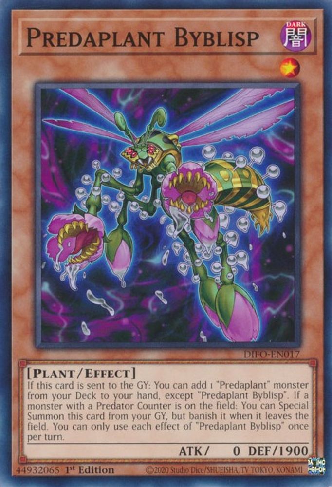 Predaplant Byblisp (DIFO-EN017) - Common