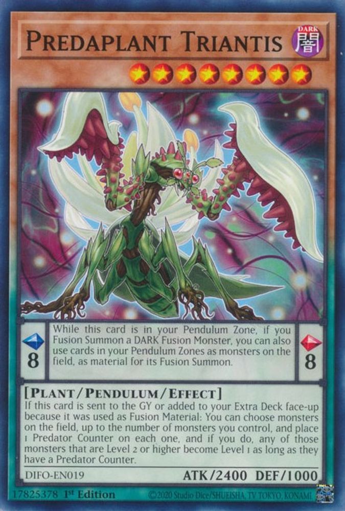 Predaplant Triantis (DIFO-EN019) - Common