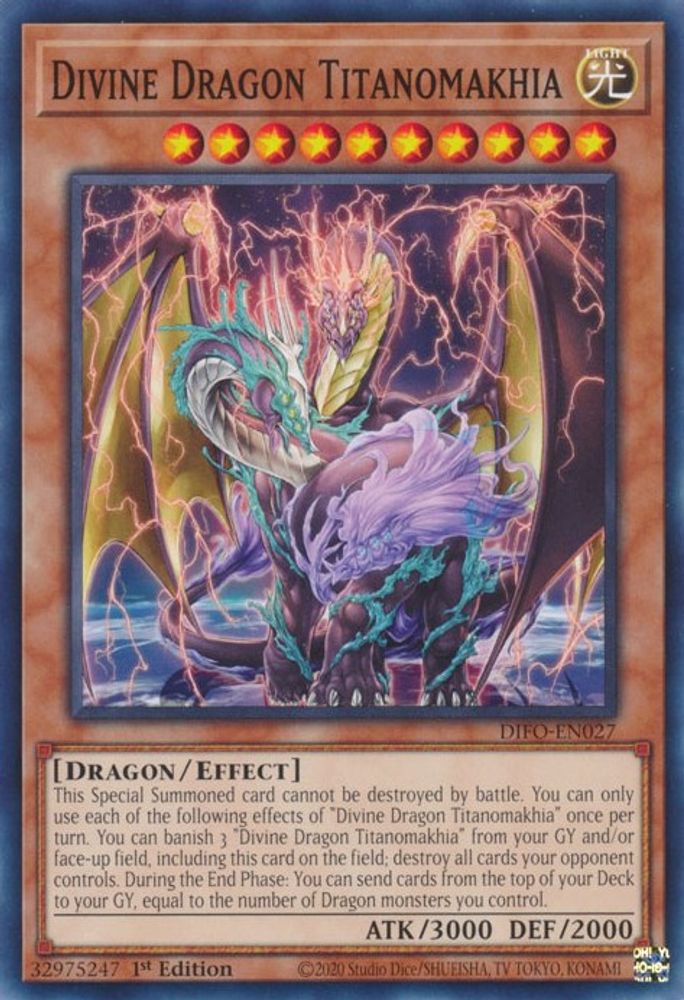 Divine Dragon Titanomakhia (DIFO-EN027) - Common