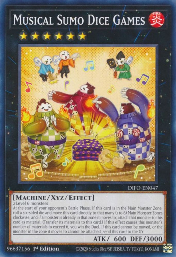Musical Sumo Dice Games (DIFO-EN047) - Common