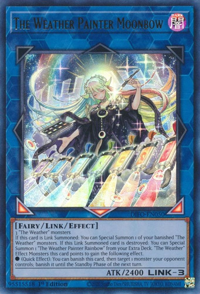 The Weather Painter Moonbow (DIFO-EN050) - Ultra Rare