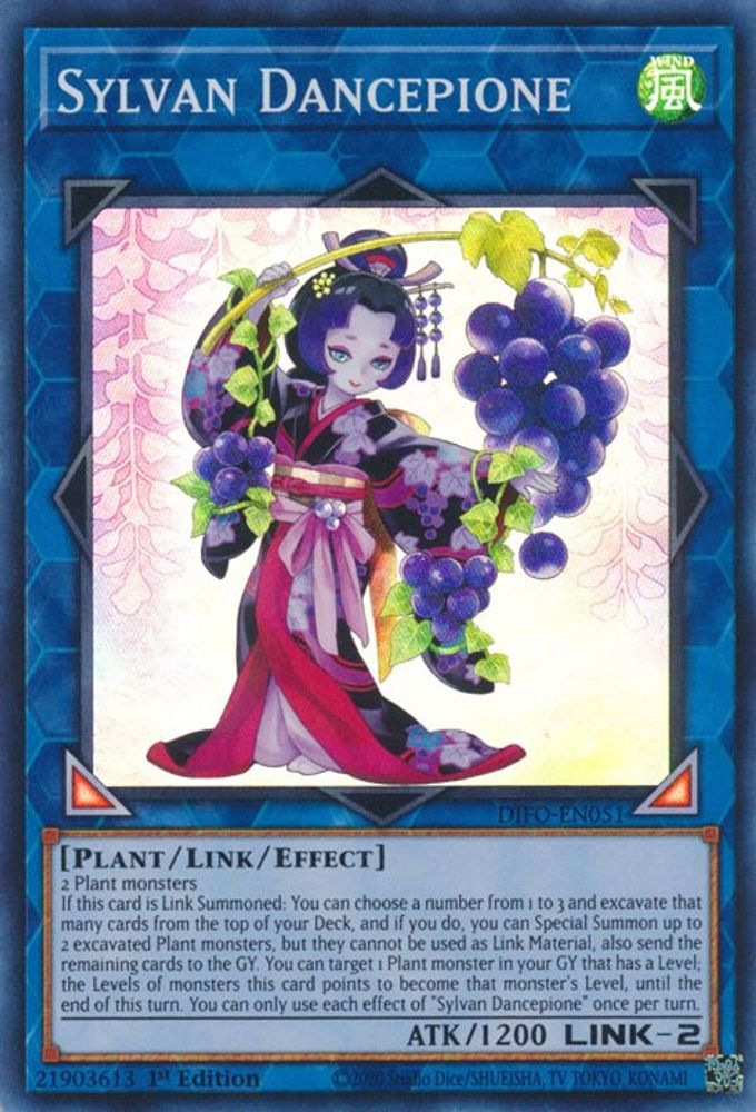 Sylvan Dancepione (DIFO-EN051) - Super Rare