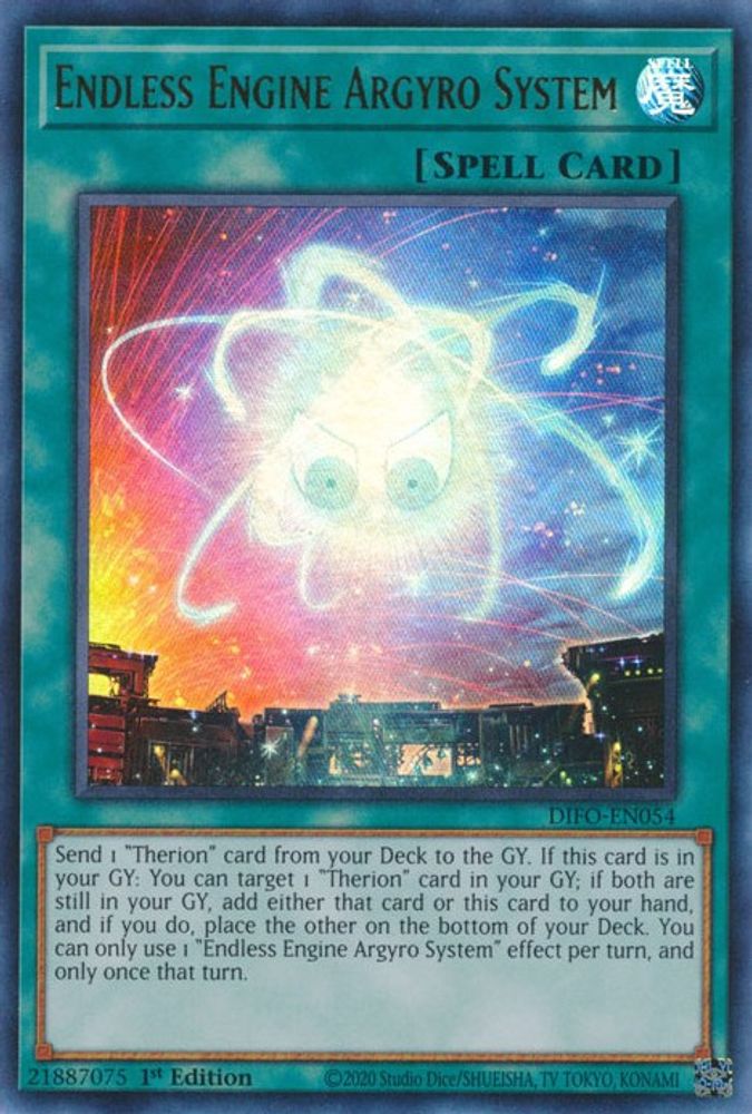 Endless Engine Argyro System (DIFO-EN054) - Ultra Rare