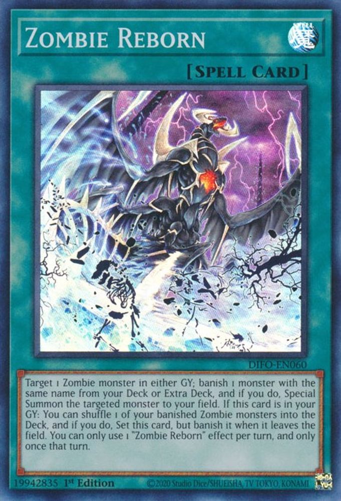Zombie Reborn (DIFO-EN060) - Super Rare