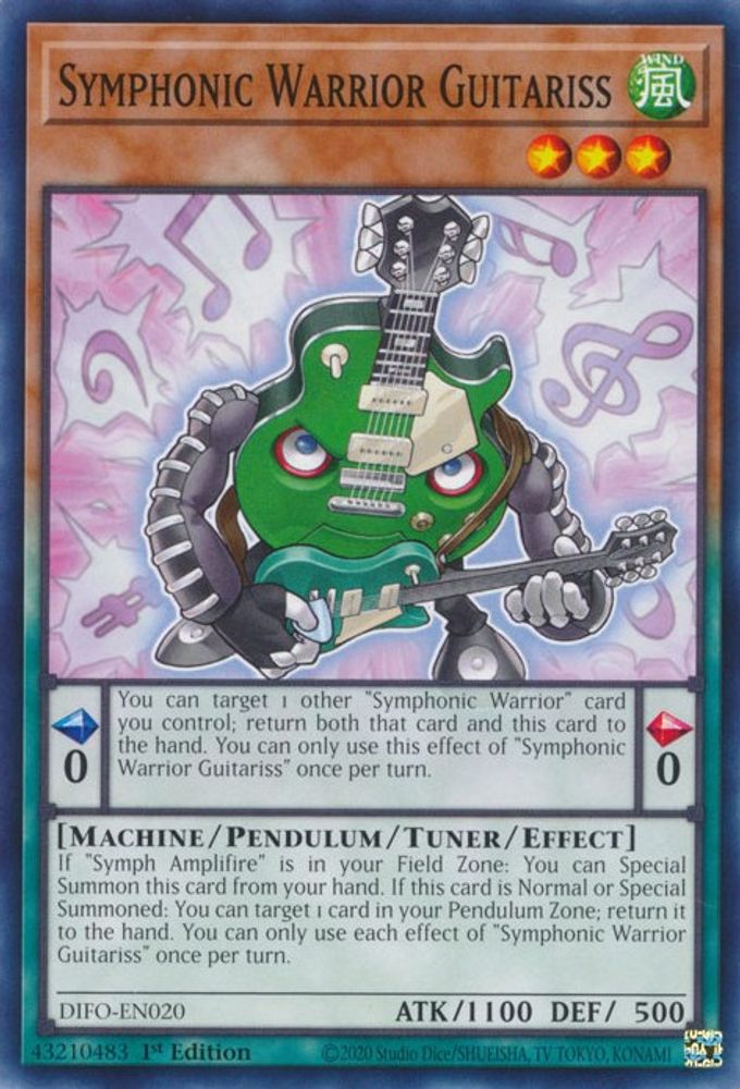 Symphonic Warrior Guitariss (DIFO-EN020) - Common