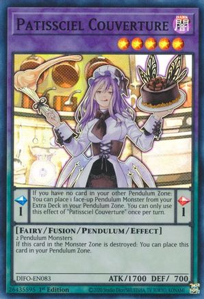 Patissciel Couverture (DIFO-EN083) - Dimension Force 1st Edition