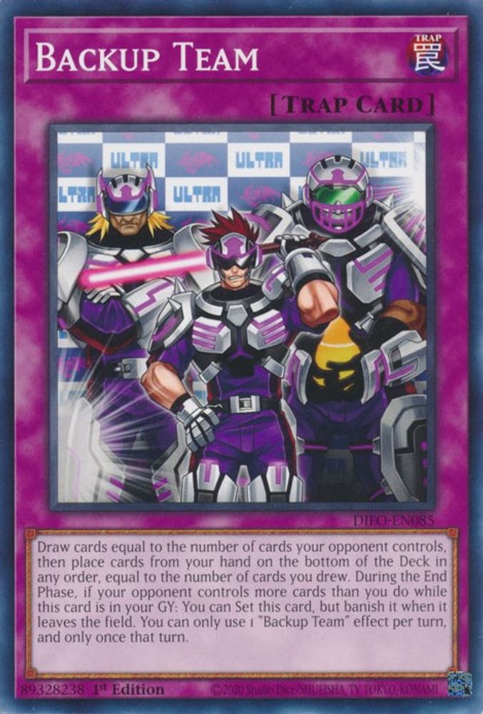 Backup Team (DIFO-EN085) - Common