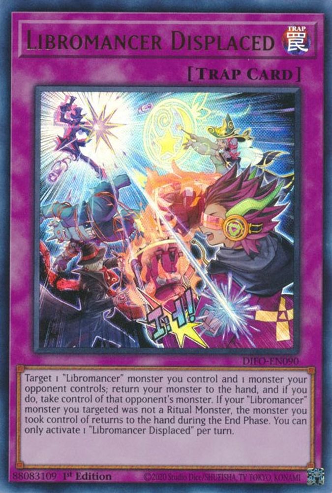 Libromancer Displaced (DIFO-EN090) - Ultra Rare