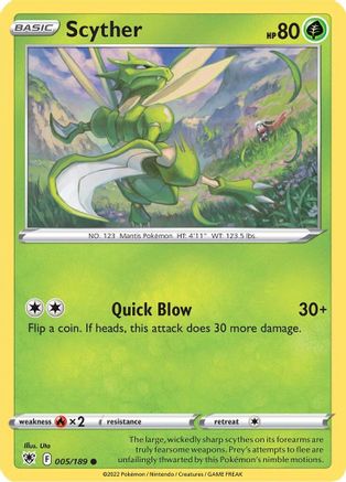 Scyther (005) (005) 005  - Common