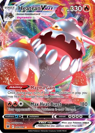Heatran VMAX 026  - Holofoil - Ultra Rare