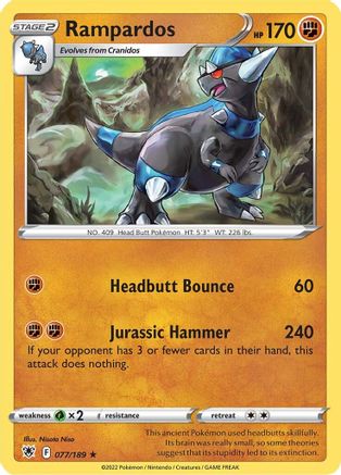 Rampardos 077  - Holofoil - Holo Rare