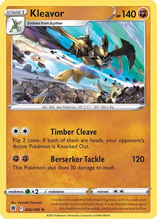 Kleavor (86) (86) 086  - Holofoil - Holo Rare