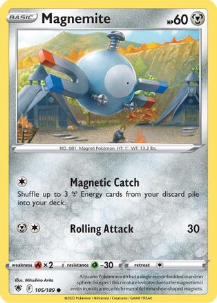 Magnemite 105  - Common