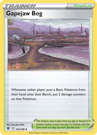 Gapejaw Bog 142  - Uncommon