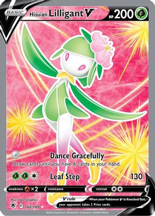Hisuian Lilligant V (Full Art) 162  - Holofoil - Ultra Rare