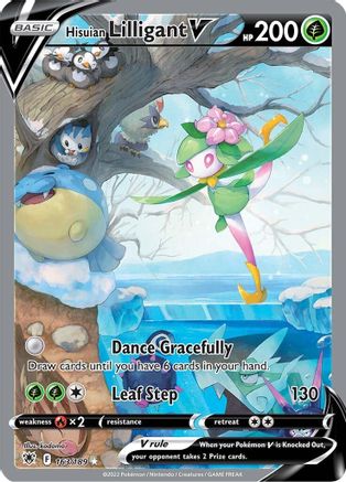 Hisuian Lilligant V (Alternate Full Art) 163  - Holofoil - Ultra Rare