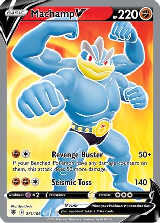Machamp V (171/189) [Épée et bouclier : Radiance astrale] 