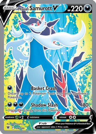 Hisuian Samurott V (Full Art) 176  - Holofoil - Ultra Rare
