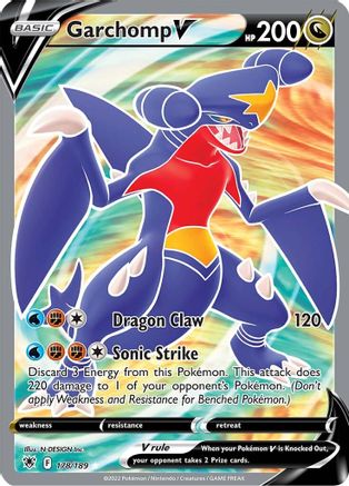 Garchomp V (Full Art) 178  - Holofoil - Ultra Rare