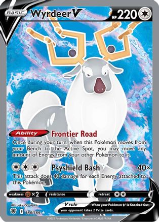 Wyrdeer V (Full Art) 180  - Holofoil - Ultra Rare