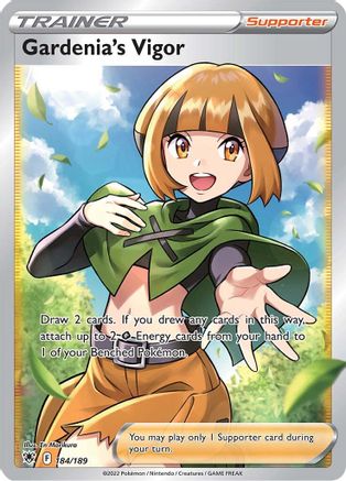 Gardenia's Vigor (Full Art) 184  - Holofoil - Ultra Rare