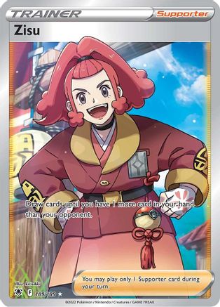 Zisu (Full Art) 189  - Holofoil - Ultra Rare