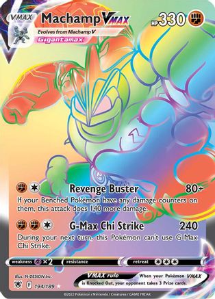Machamp VMAX (194/189) [Épée et Bouclier : Radiance Astrale] 