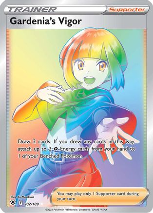 Vigueur de Gardenia (202/189) [Épée et bouclier : Radiance astrale] 