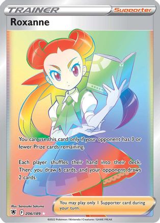 Roxanne (Secret) 206  - Holofoil - Secret Rare