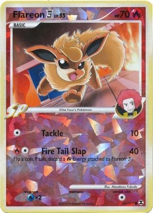Flareon E4 (Cracked Ice) 060/111  - Reverse Holofoil - Promo