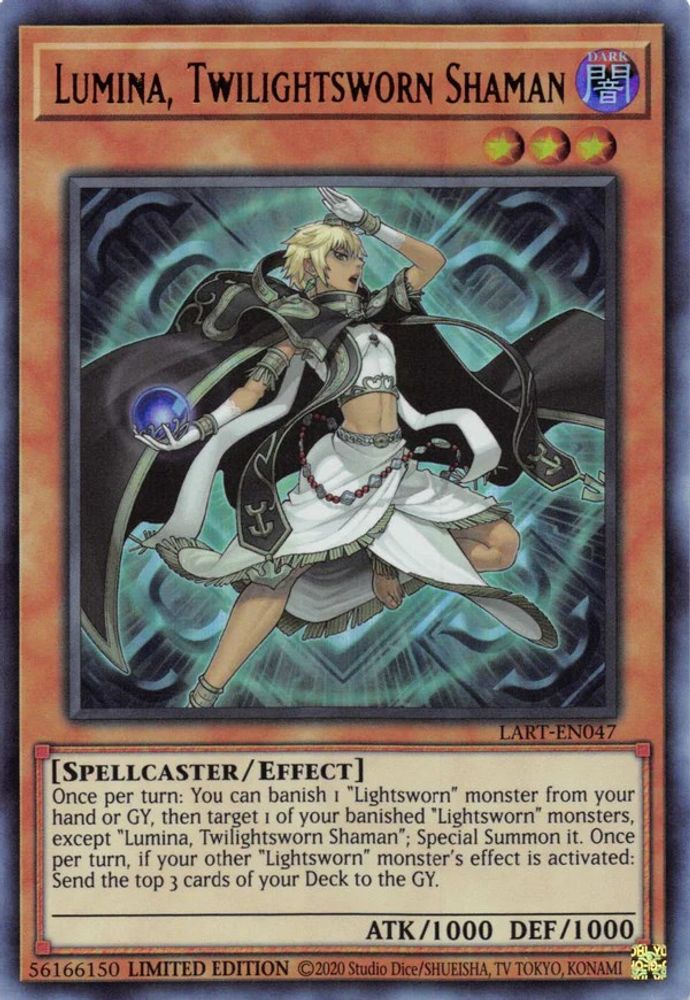 Lumina, Twilightsworn Shaman (LART-EN047) - Ultra Rare