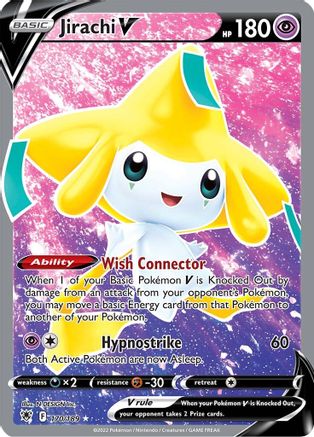 Jirachi V (Full Art) 170  - Holofoil - Ultra Rare