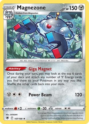 Magnezone - 107/189/189  - Rare