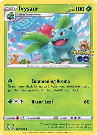 Ivysaur 002  - Uncommon
