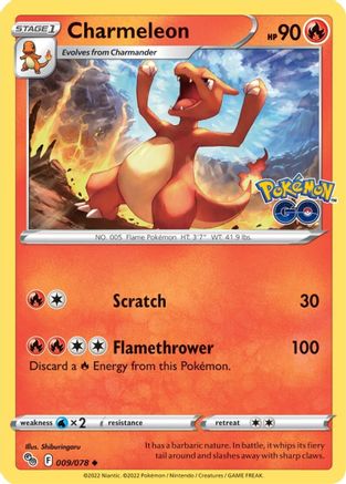 Charmeleon 009  - Uncommon