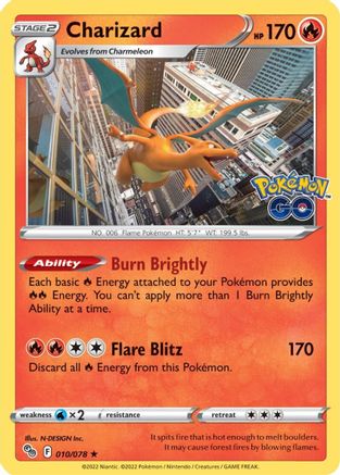 Charizard 010  - Holofoil - Holo Rare